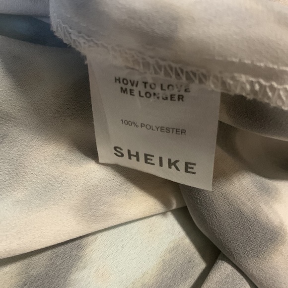 Sheike Untamed Maxi Halter Slit Wrap Dress in animal print - Picture 10 of 10